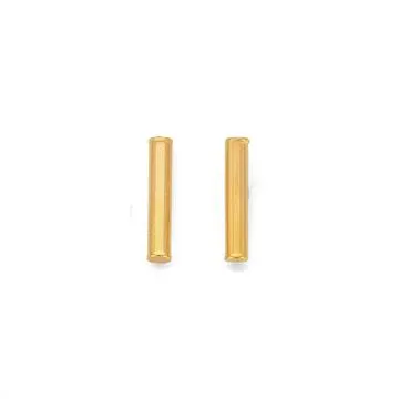 9ct Gold Bar Stud Earrings
