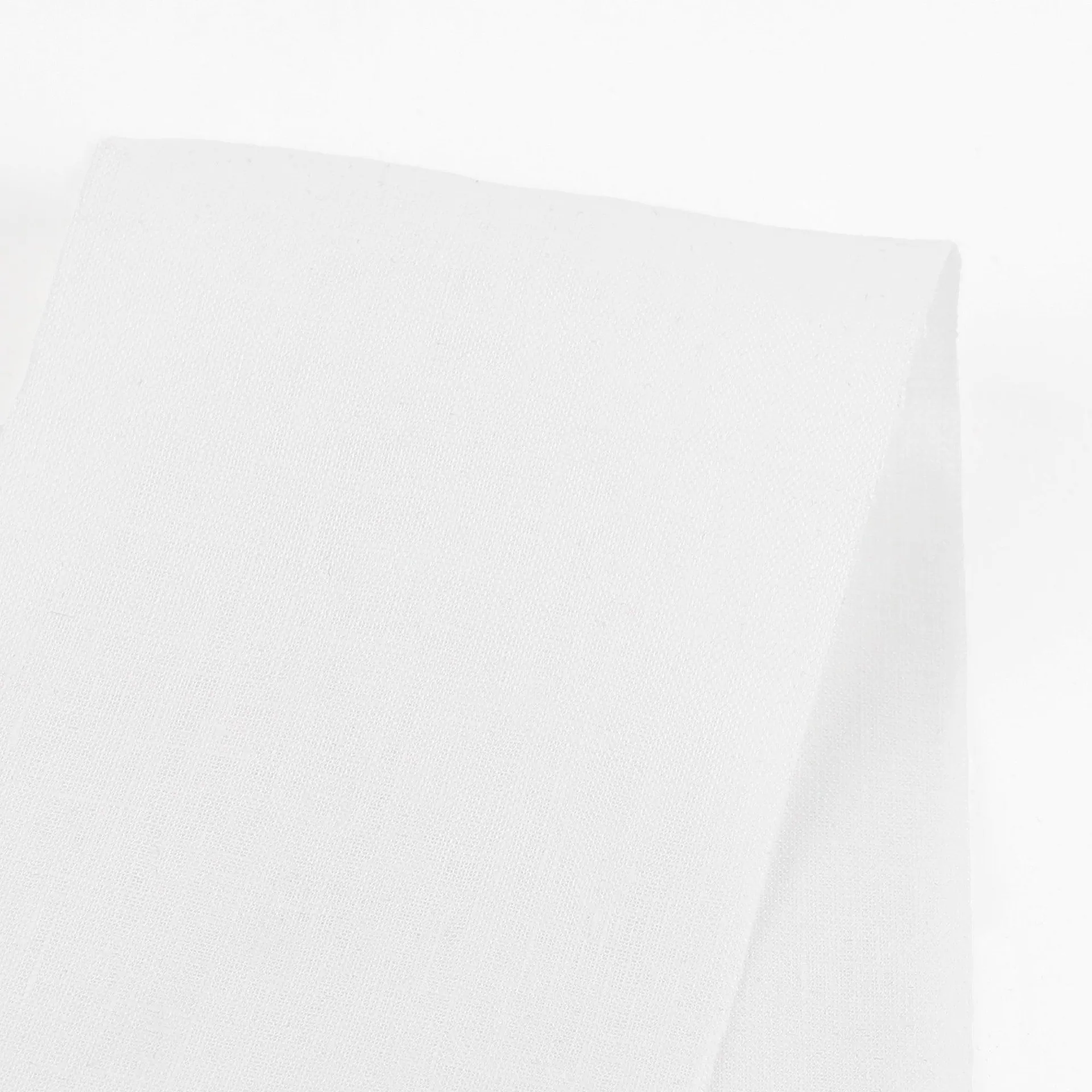 Plain Weave Linen - White