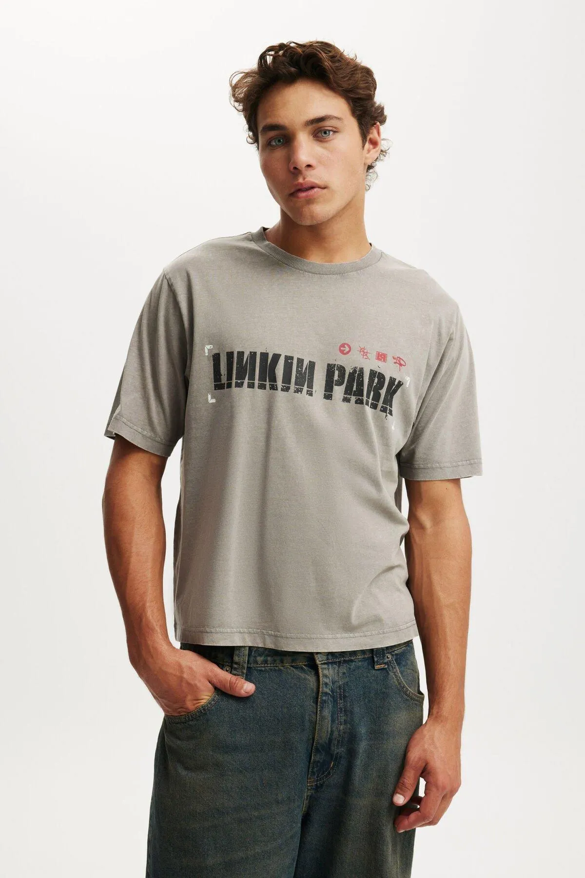 Linkin Park Cropped Fit Music T-Shirt