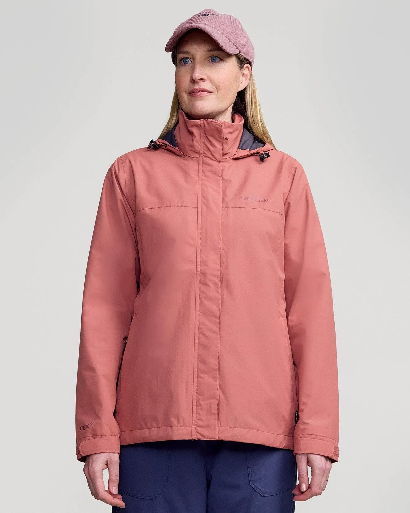 Women's Andulo 2-layer Rain Jacket - Clay