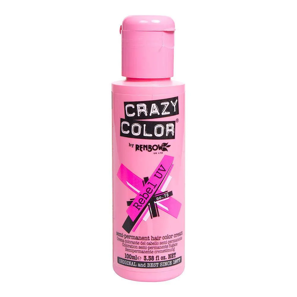 Crazy Color Rebel UV 100ml (Pink)
