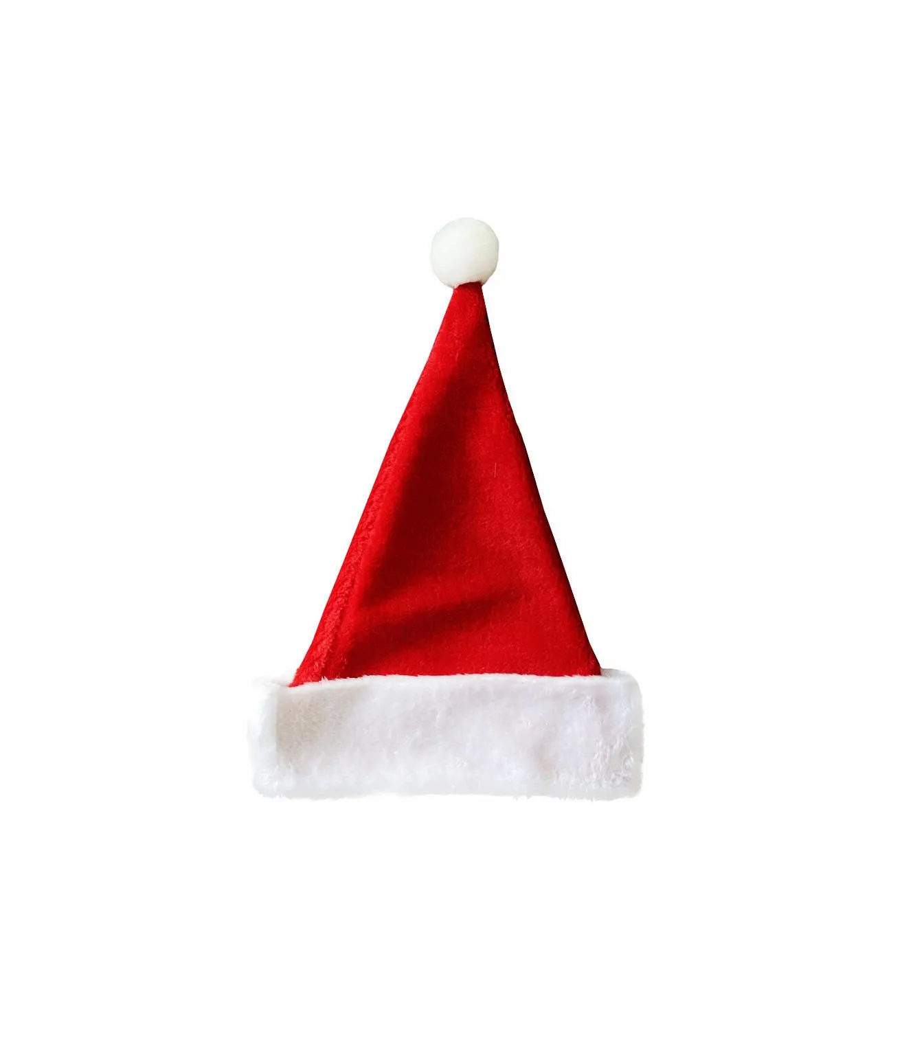 Plush Santa Hat Adult