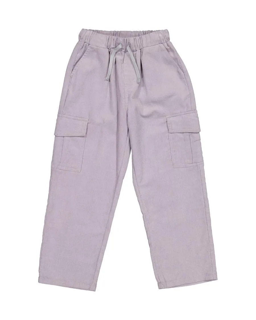 RADICOOL - SKATER CARGO CORD PANT GREY