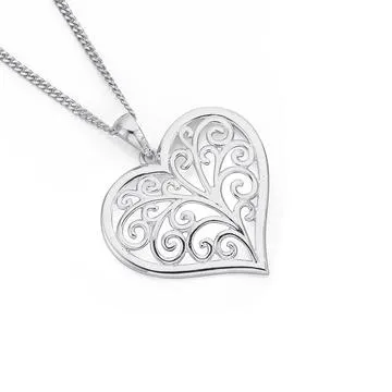 Silver Heart Pendant