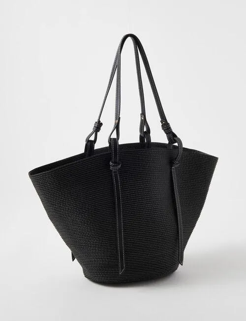 Zest Resort Basket Bag, Black
