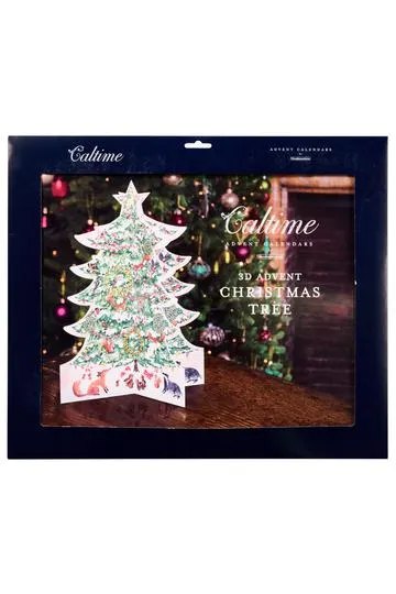Caltime Christmas Tree Cats 3D Advent Calendar