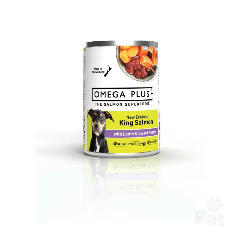 Omega Plus King Salmon with Lamb & Sweet Potato Wet Dog Food