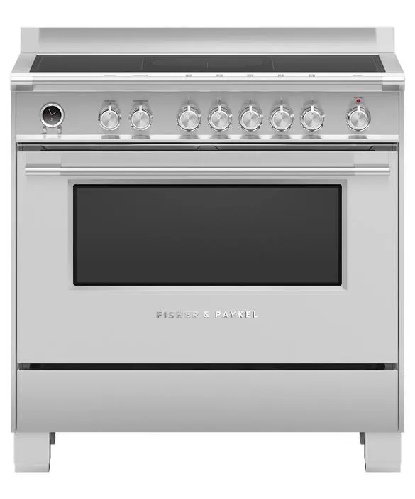 Freestanding Cooker, Induction, 90cm, 5 Zones with SmartZone, Self-cleaning