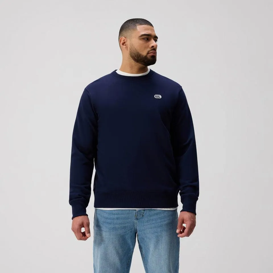 MENS SPORT DEPT. CREW NAVY