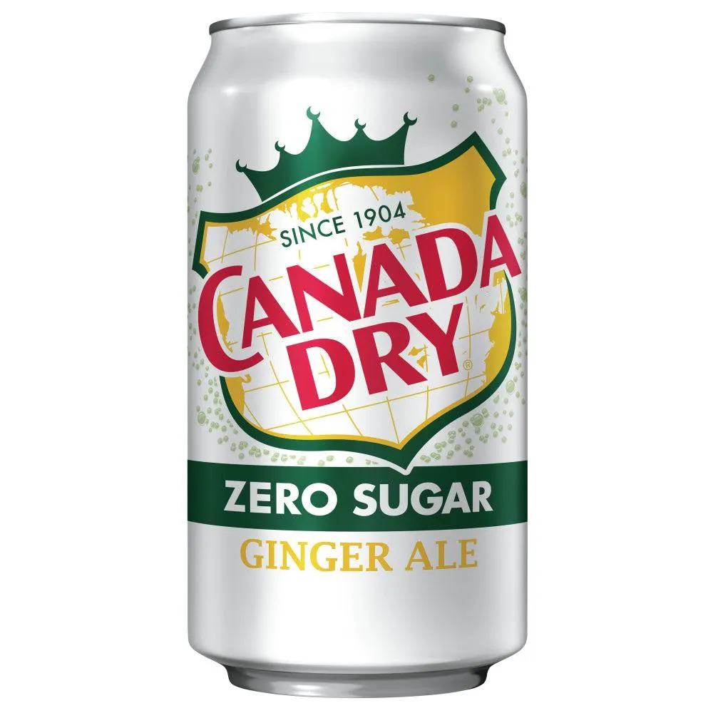 Canada Dry - ZERO SUGAR 12oz Can *LIMIT 12 DRINKS*