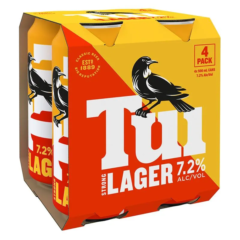 Tui Strong 500ml 4pk Can