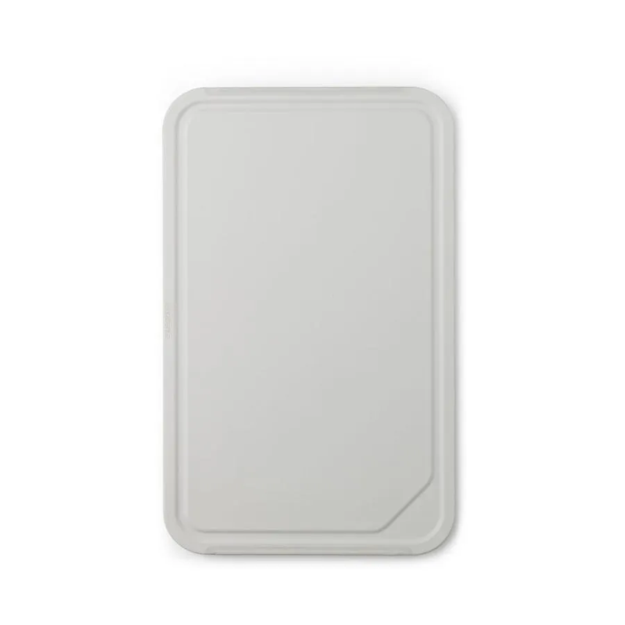 Brabantia Tasty+ Large Chopping Board Plus Serving Tray Light Grey
