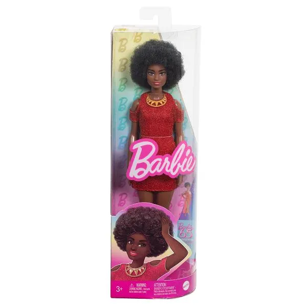 Barbie Fashionistas 65th Anniversary Doll #221 With Natural Black Hair