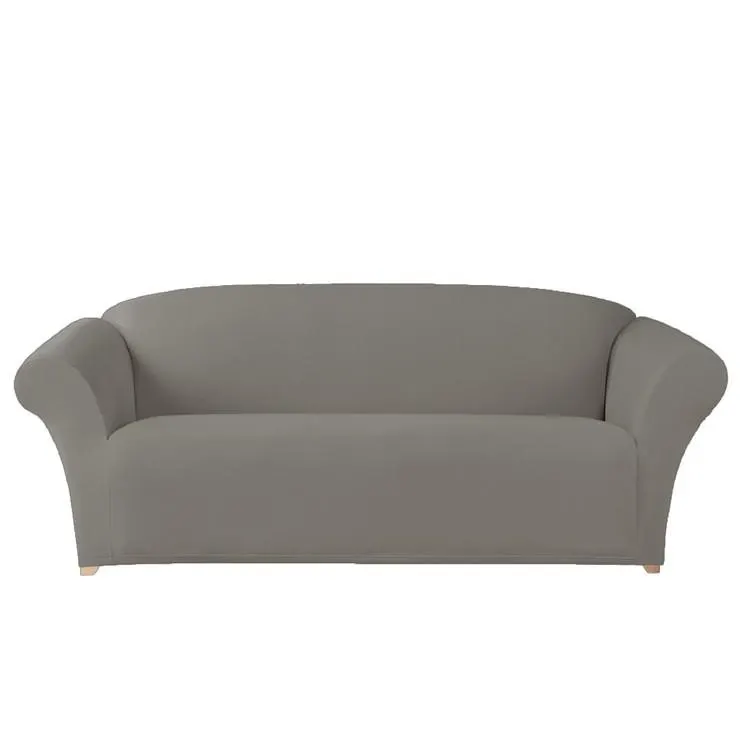 Surefit Ardor Ashton 3 Seater Couch Cover Cement 3 Seater
