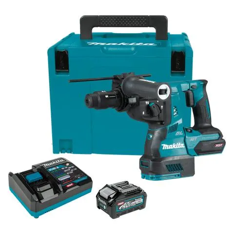 Makita XGT Cordless Brushless Rotary Hammer Drill SDS+ 28mm 40V - 4Ah