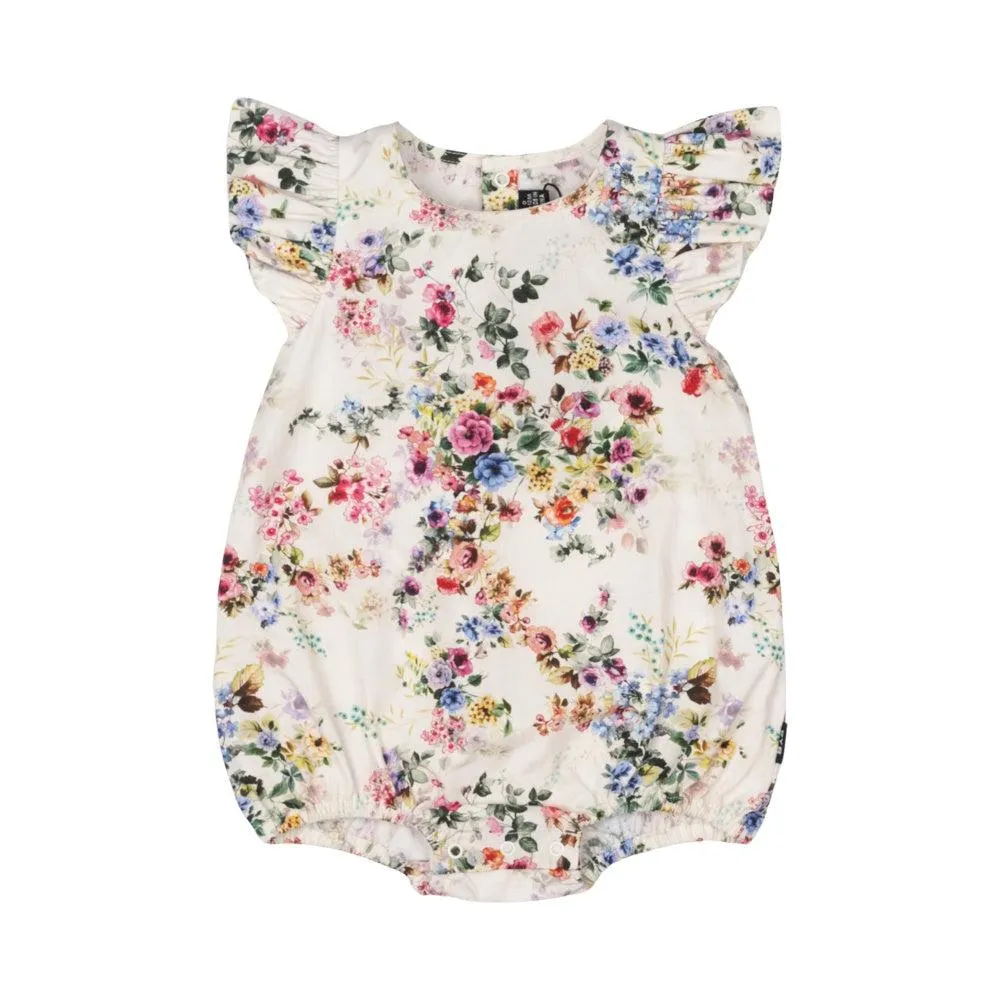ROCK YOUR BABY Wild Meadow Bubble Bodysuit - Floral PRE ORDER