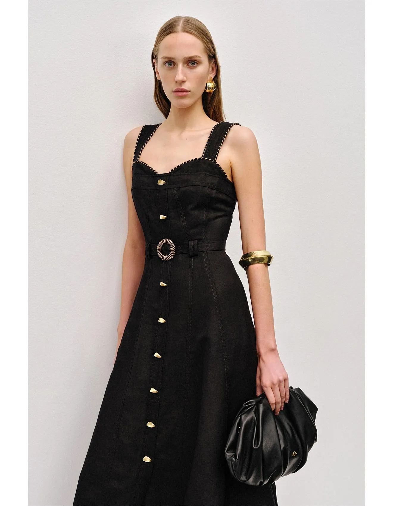 Celeste Utility Midi Dress