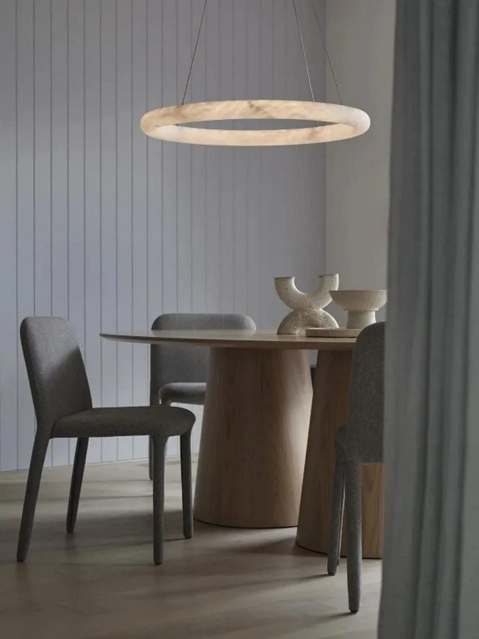 Cortona Alabaster 790mm CCT LED Pendant