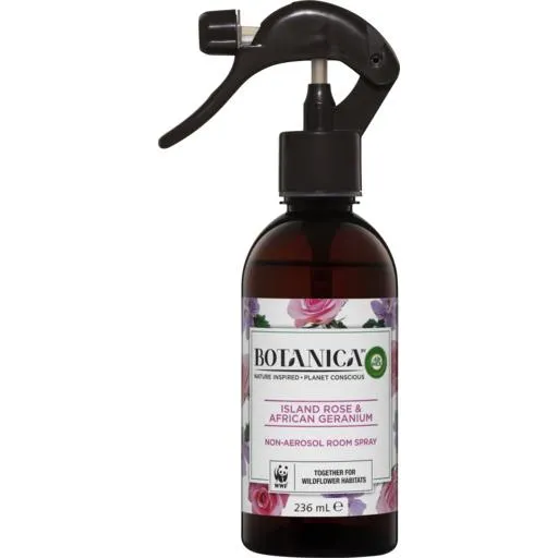 Air Wick Botanica Room Spray Island Rose & African Geranium 236ml