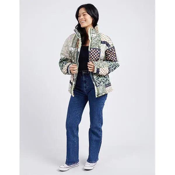 Vetiver Patchwork Jacket
