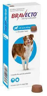 Bravecto Dog L 20-40KG
