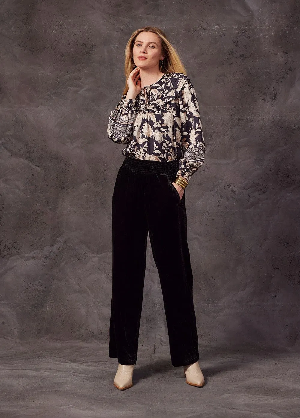 Visionary Blouse | Indigo Multi