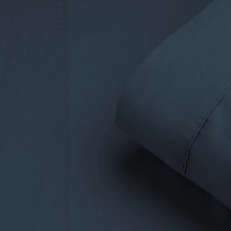KOO 250 Thread Count Sheet Set Navy