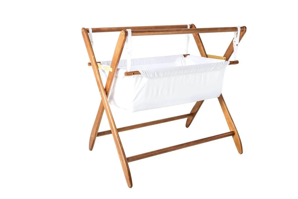 Cariboo Gentle Motions (Bassinet Only) - White Fabric