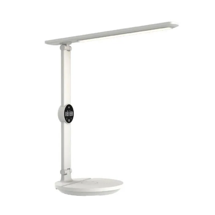 TEMPO 9.5W CCT WHITE LED QI DESK LAMP