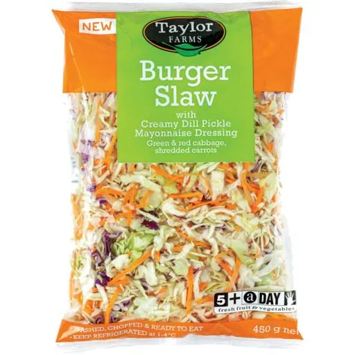 Taylors Farm Chopped Salad Kit Burger Slaw