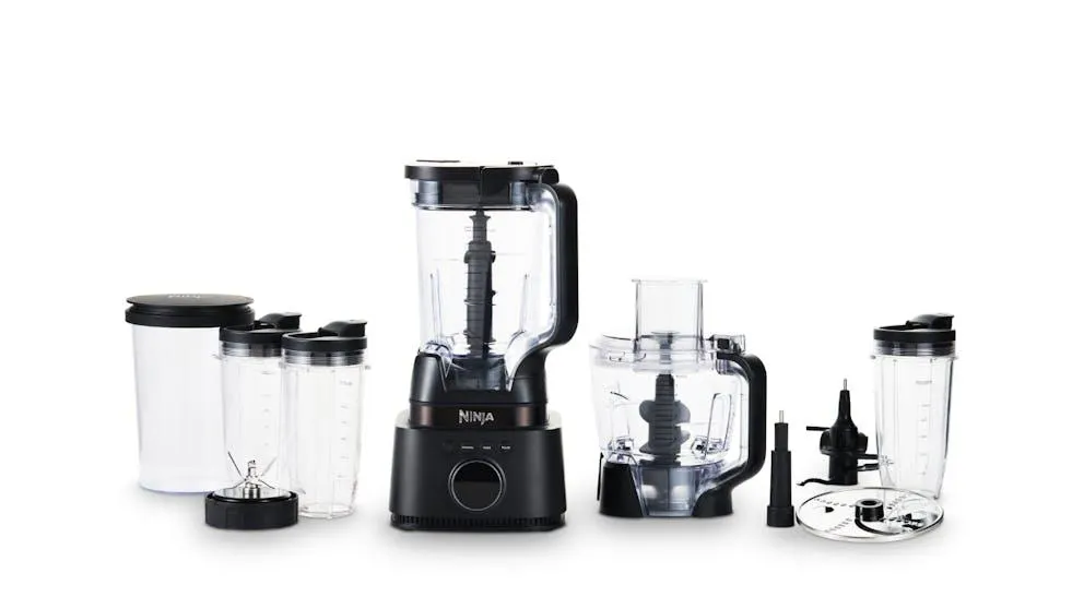 Ninja Stealth IQ Kitchen System Power Blender + Processor Pro - Black