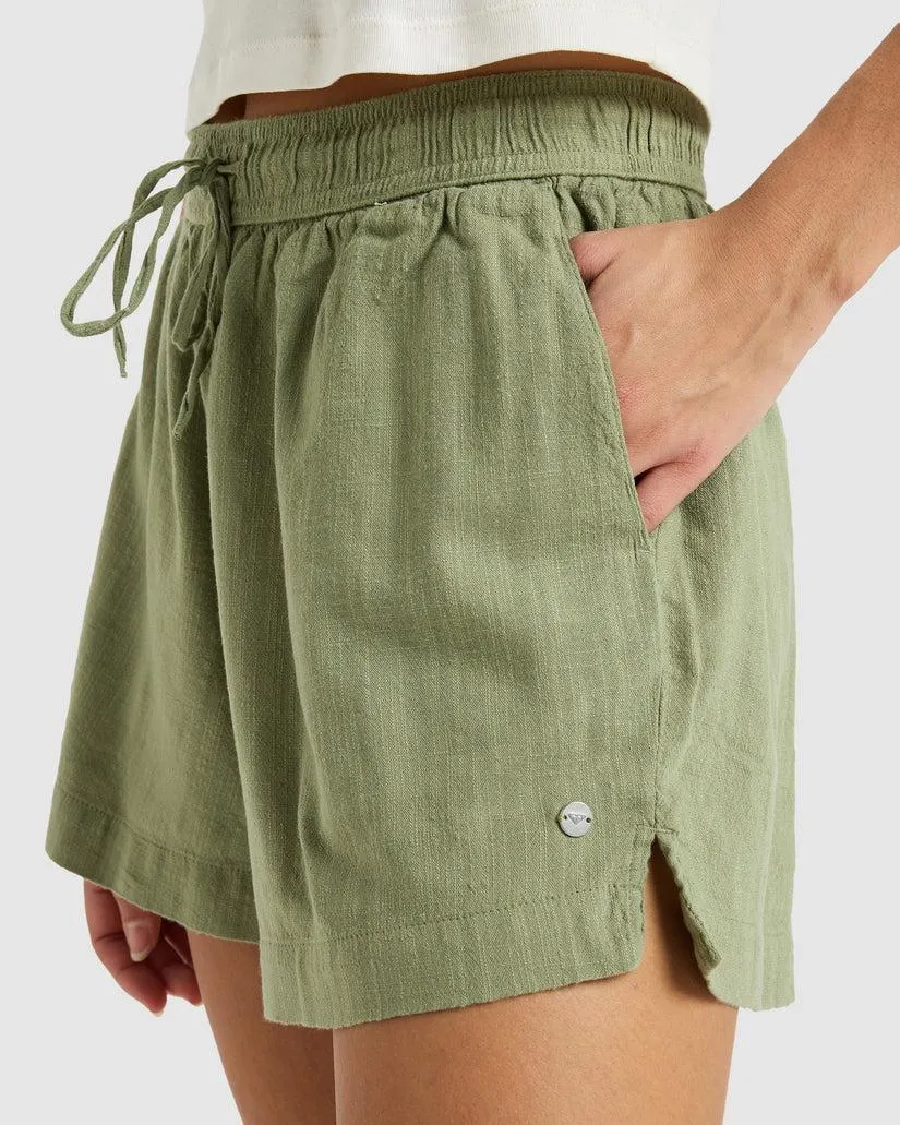 WOMENS LEKEITIO BREAK ELASTIC WAIST SHORTS