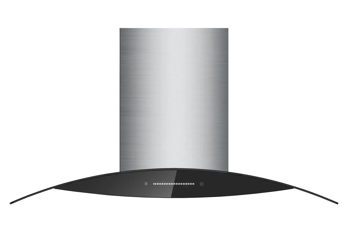 Robinhood 90cm Curved Glass Canopy Rangehood