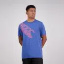 Mens Stripe Canterbury T-Shirt Bright Cobalt