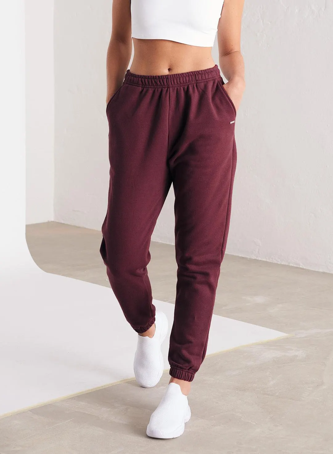 BORDEAUX CLASSIC SWEATPANTS