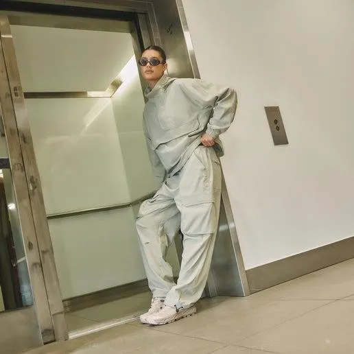 R&R Sport Woodford Women's Anorak Jacket in Cream