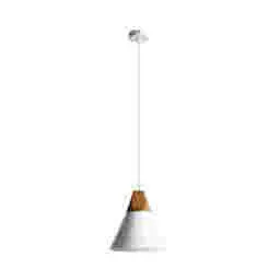 TRIGO WHITE 21CM PENDANT