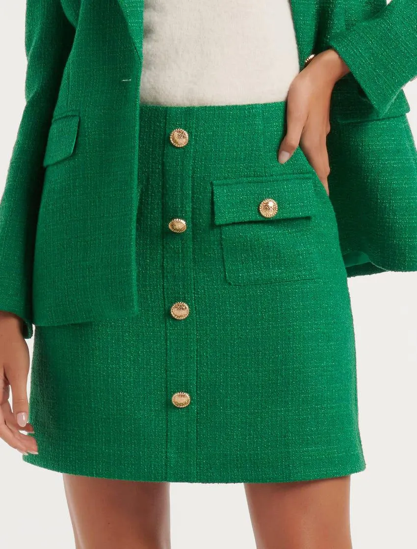 Gretel Bouclé Mini Skirt