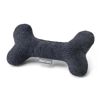 Stella Dog Bone Toy - Mottled Anthracite