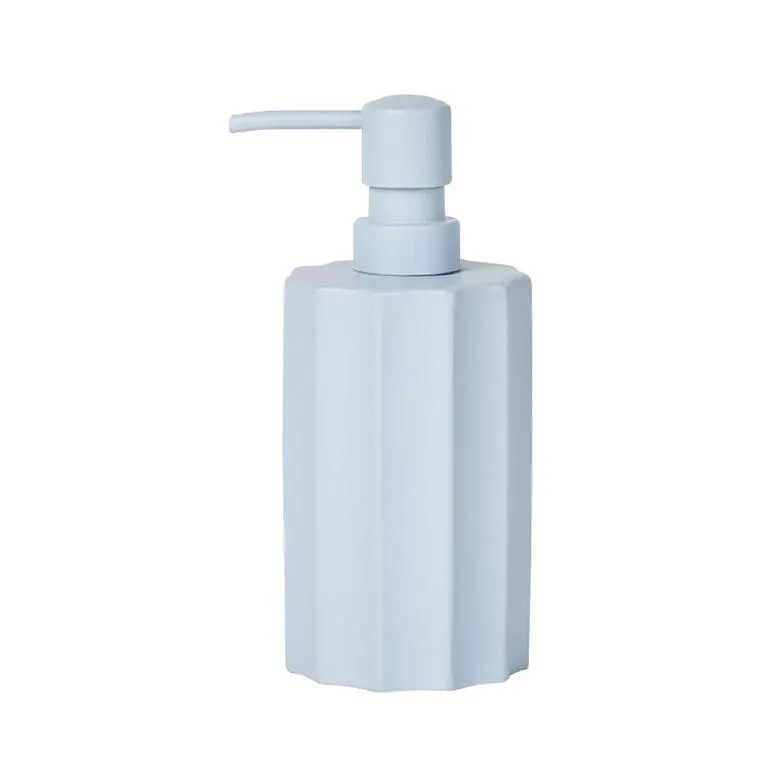 Living & Co Scallop Soap Dispenser Blue Light