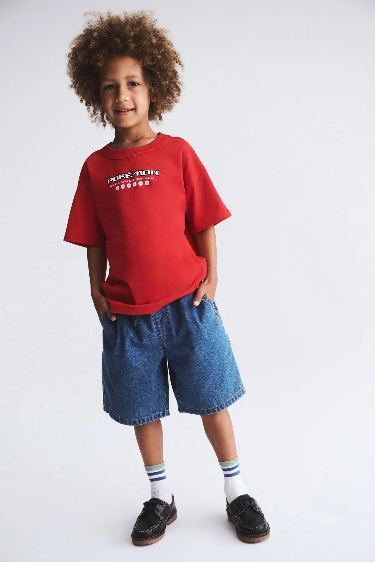 Pokémon Drop Shoulder Short Sleeve Tee