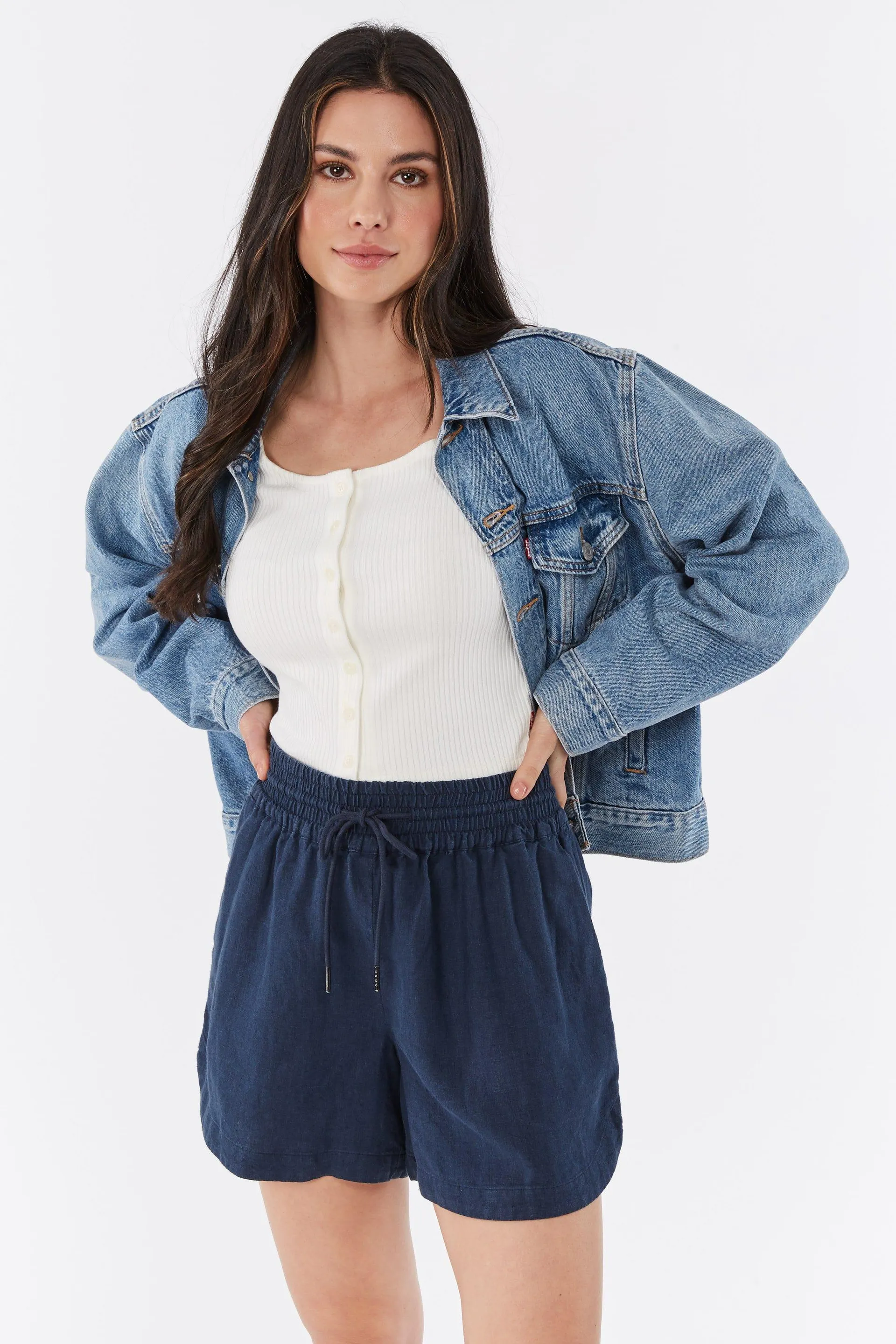 Becky Linen Short