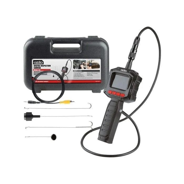 Ozito Ø8mm x 1m Digital Inspection Camera