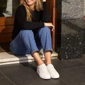 Spin Leather Sneakers