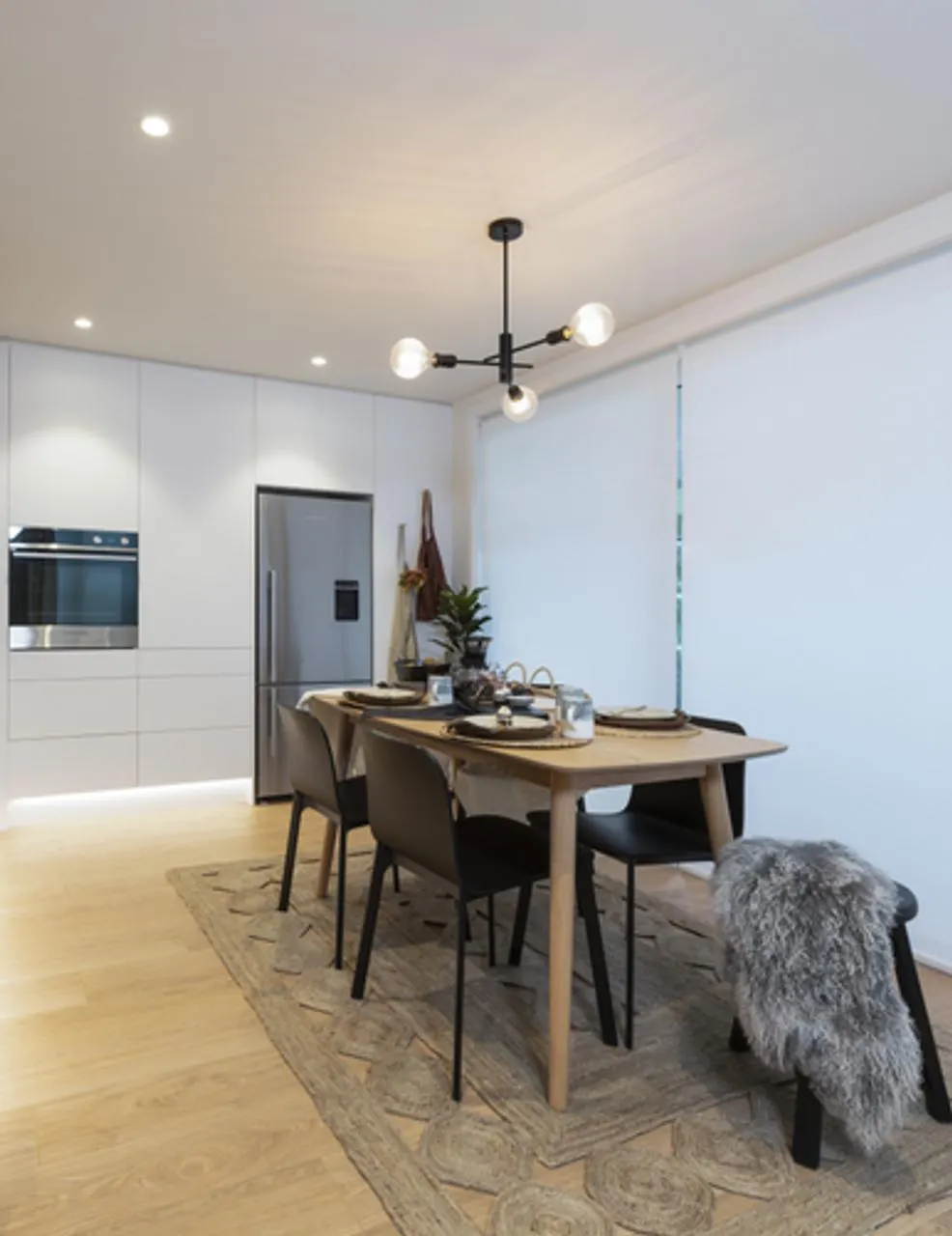Nova 3 Light CTC Black Pendant