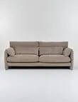 LUCA Furniture Seattle Fabric 3 Seater Sofa