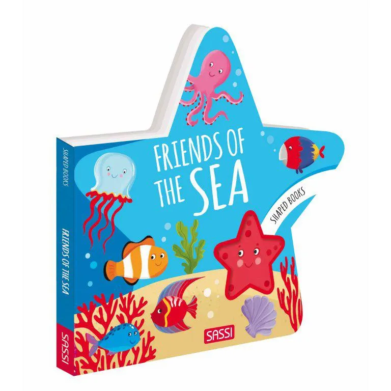 Sassi | Friends of the Sea - Shaped Board Book
