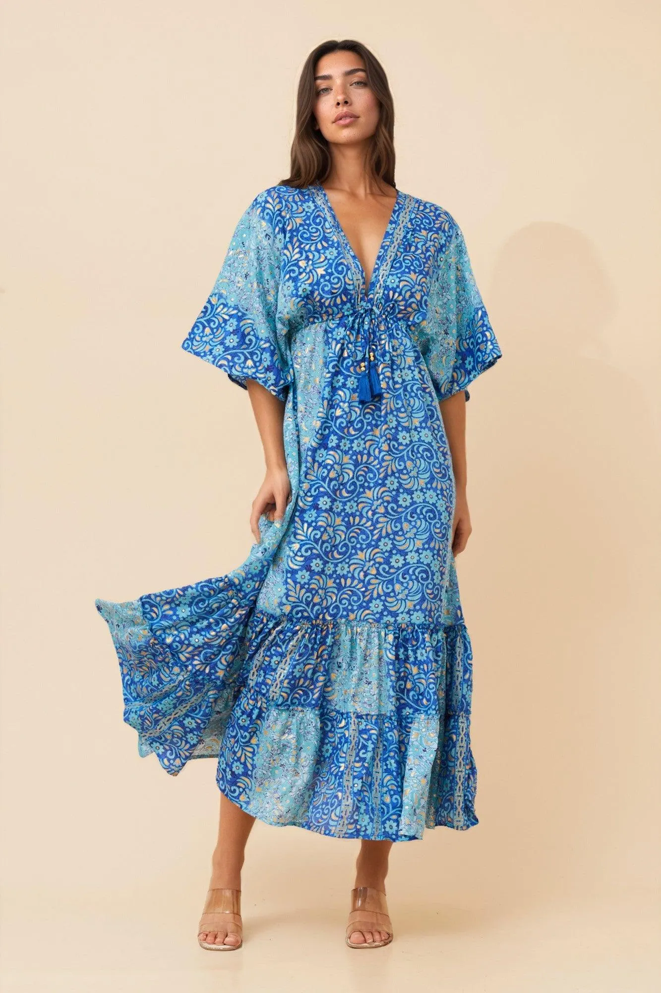 CHANDRA FLORAL MAXI DRESS
