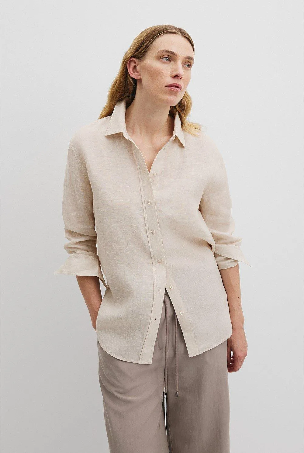 Organically Grown Linen Shirt