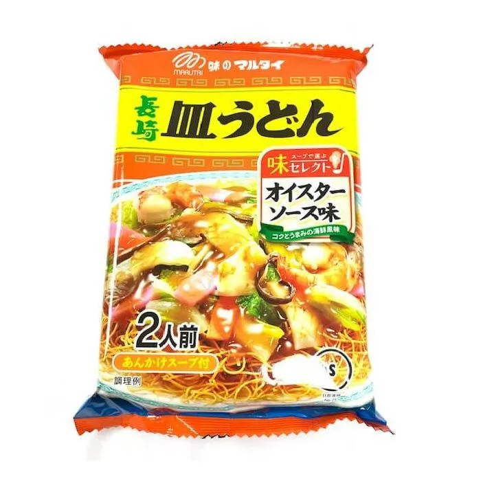 MARUTAI / INSTANT UDON NOODLE OYSTER(NAGASAKI SARA UDON) 140g